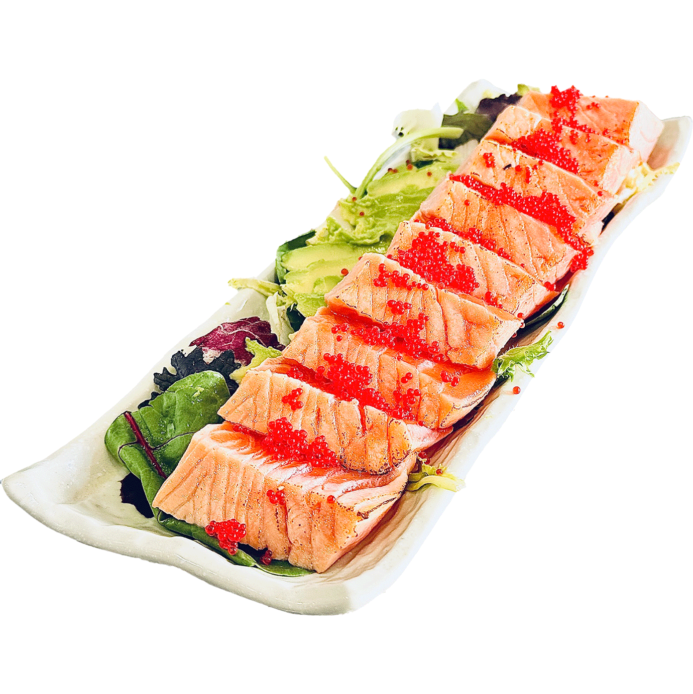 Tataki salmón