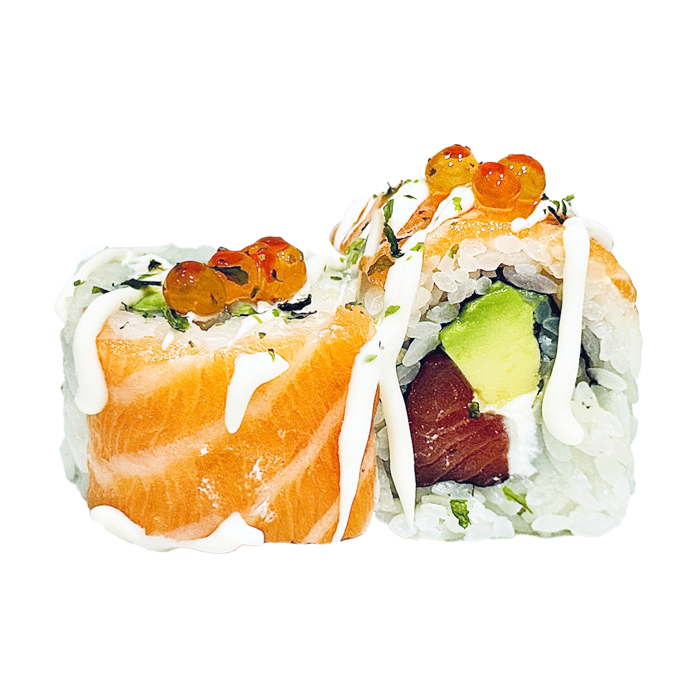 Uramaki salmón